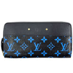 Louis Vuitton Zippy Wallet Monogram Blue