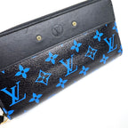 Louis Vuitton Zippy Wallet Monogram Blue — view 4
