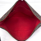 Louis Vuitton Bloomsbury GM Shoulder Bag Damier Brown — view 8