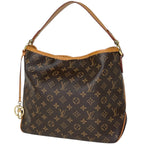 Louis Vuitton Delightful PM Shoulder Bag Monogram Brown Pivoine