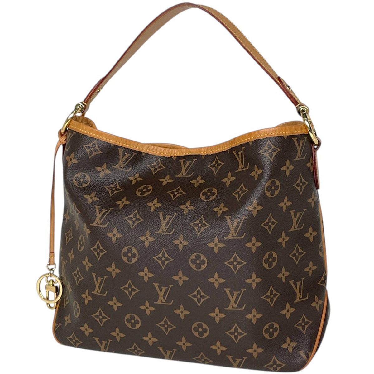 Louis Vuitton Delightful PM Shoulder Bag Monogram Brown Pivoine