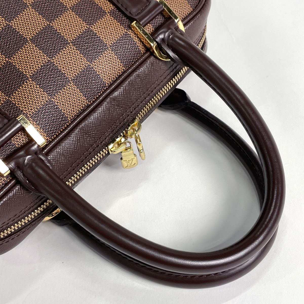 Louis Vuitton Brera Handbag Damier Brown — view 5