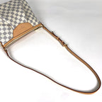 Louis Vuitton Siracusa PM Shoulder Bag Damier Azur White — view 7