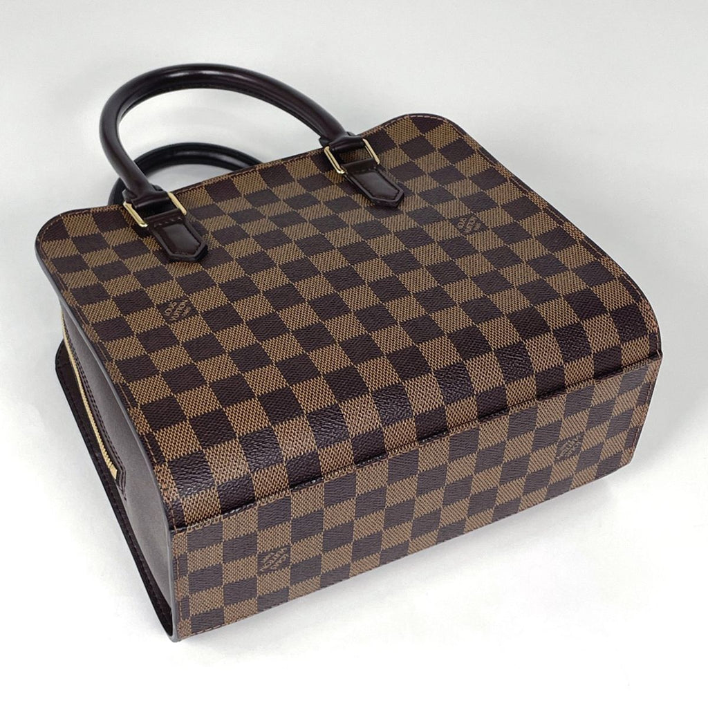 Louis Vuitton Triana Handbag Damier Brown — view 2