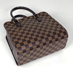 Louis Vuitton Triana Handbag Damier Brown — view 2