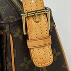 Louis Vuitton Viva-Cite MM Shoulder Bag Monogram Brown — view 4