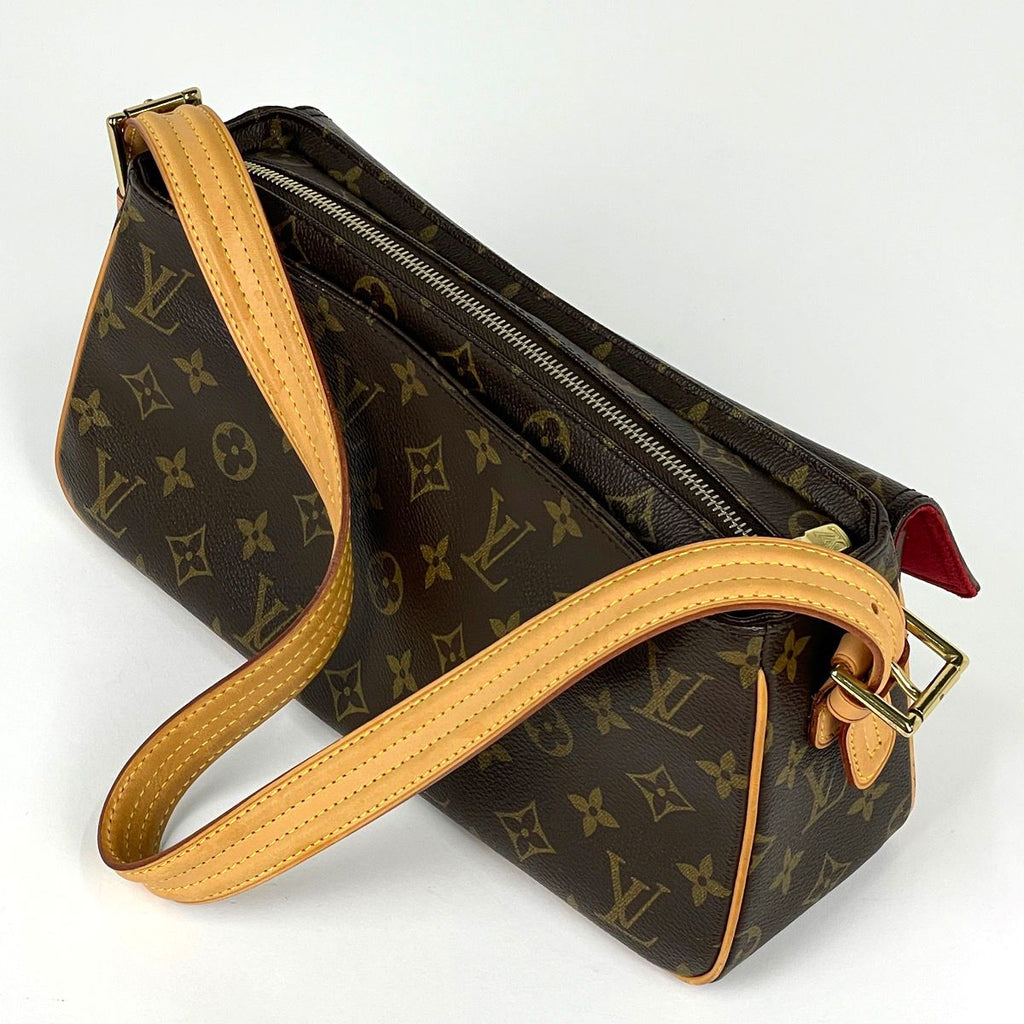 Louis Vuitton Viva-Cite MM Shoulder Bag Monogram Brown — view 5