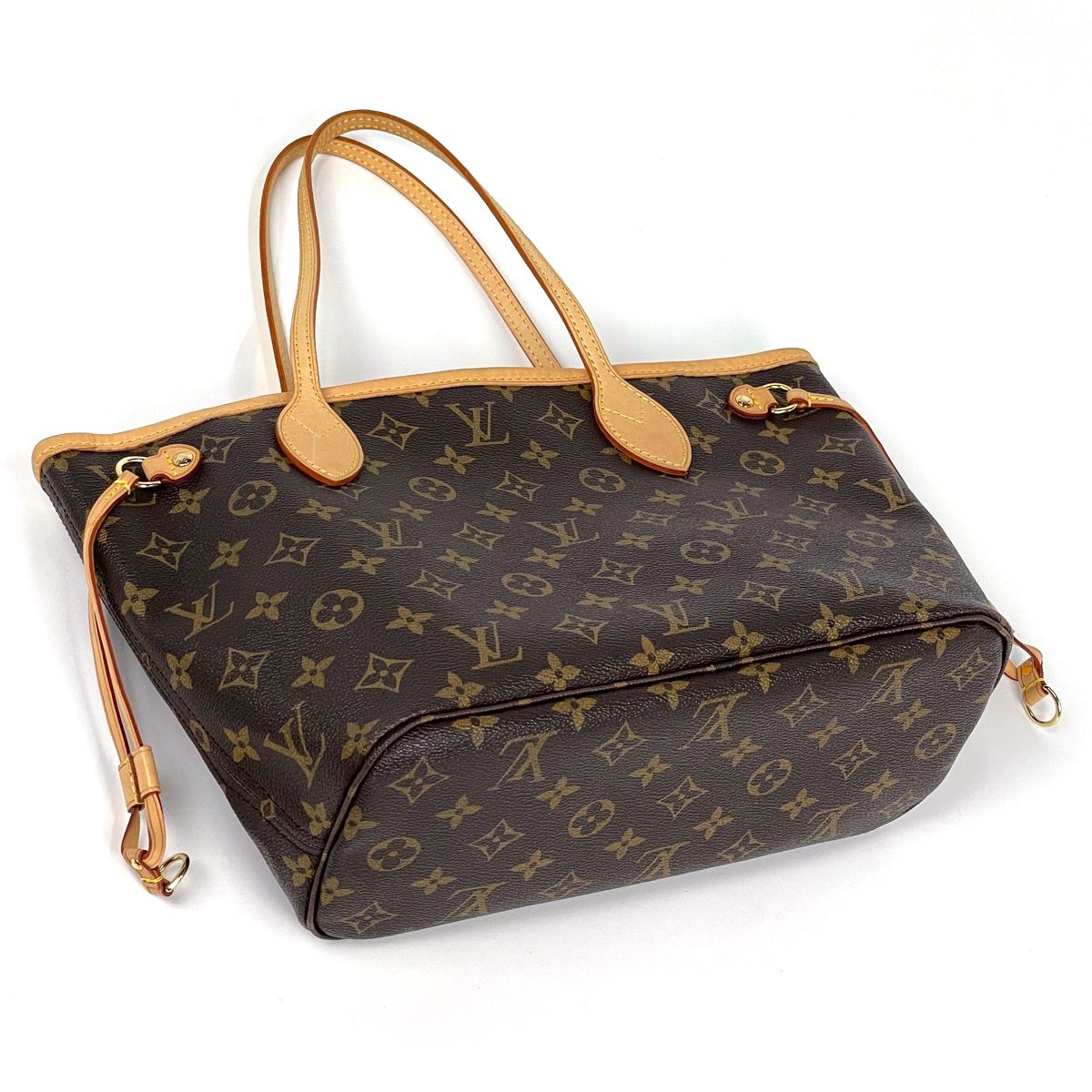 Louis Vuitton Neverfull PM Tote Bag Monogram Brown — view 2