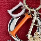 Dior Handbag Diorissimo Leather Red — view 4