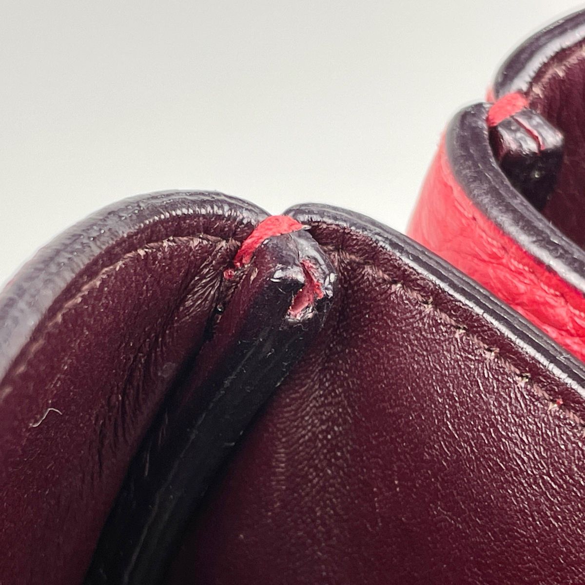Dior Handbag Diorissimo Leather Red — view 7
