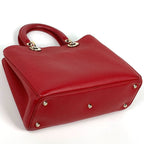 Dior Handbag Diorissimo Leather Red — view 2