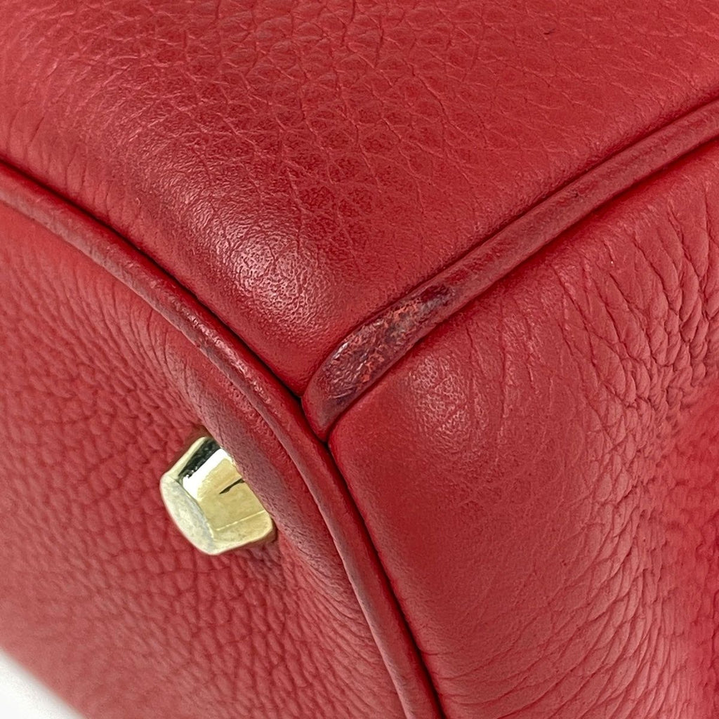 Dior Handbag Diorissimo Leather Red — view 3