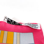 Hermes Carre 90 Prieres AU Vent Scarf Prayer in the Wind Silk Pink Multicolor — view 3