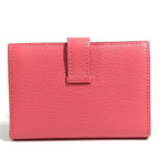 Hermes Coin Purse Bearn Compact Chevre Rose Azalea Pink — view 3