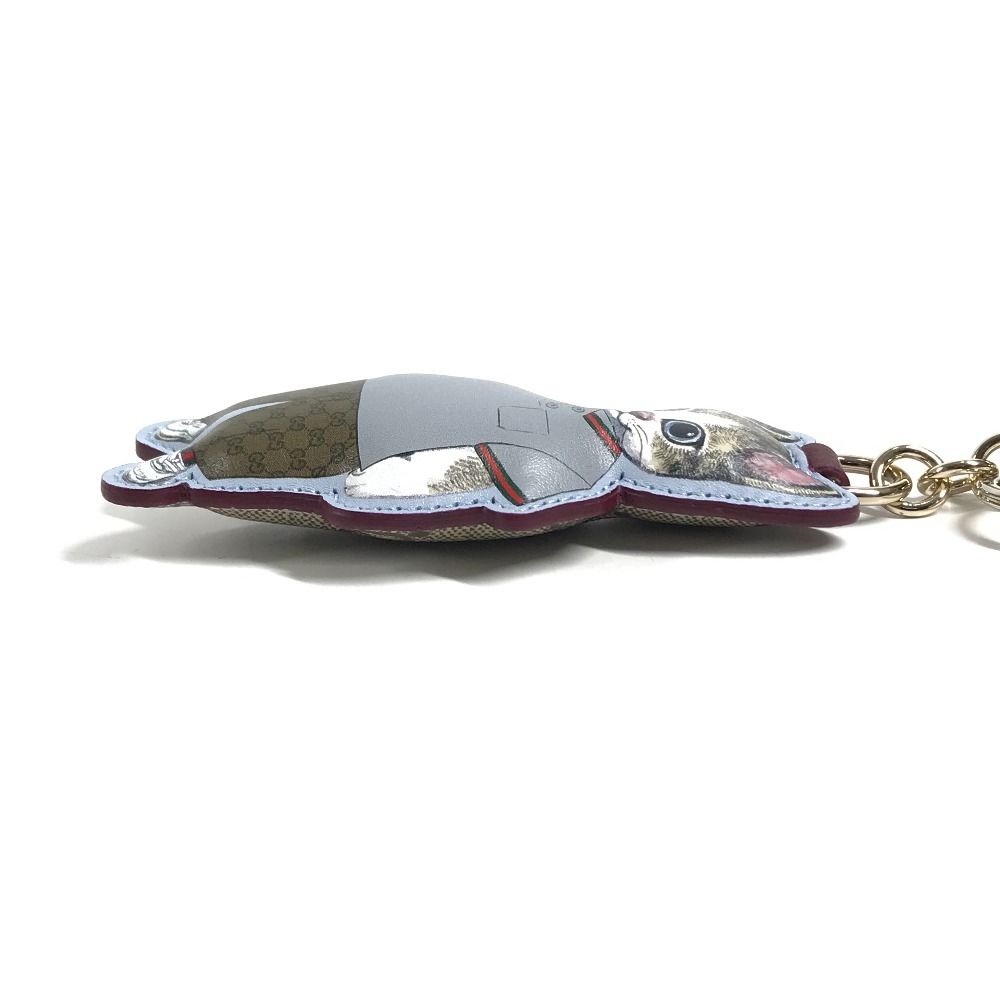 Gucci Key Holder Boris Cat Key Charm Cat Yuko Higuchi Collaboration GG Supreme — view 3