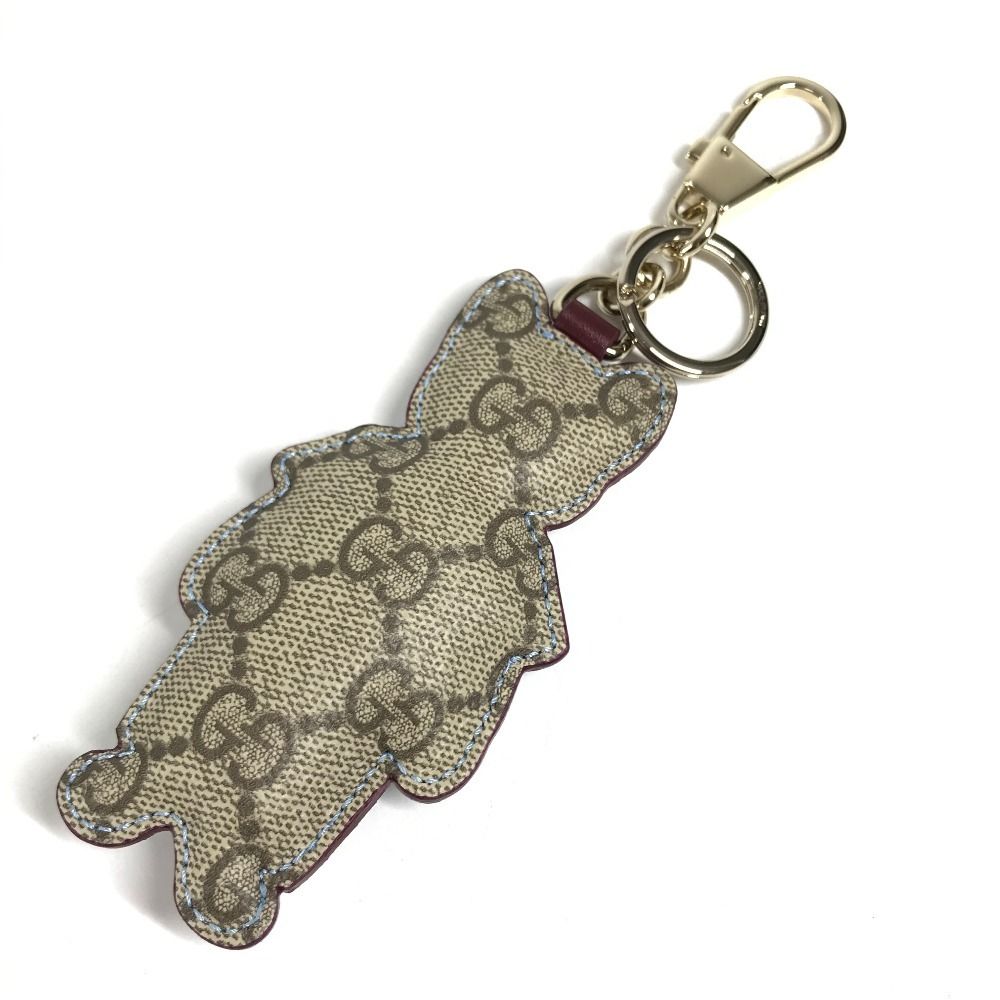 Gucci Key Holder Boris Cat Key Charm Cat Yuko Higuchi Collaboration GG Supreme — view 2