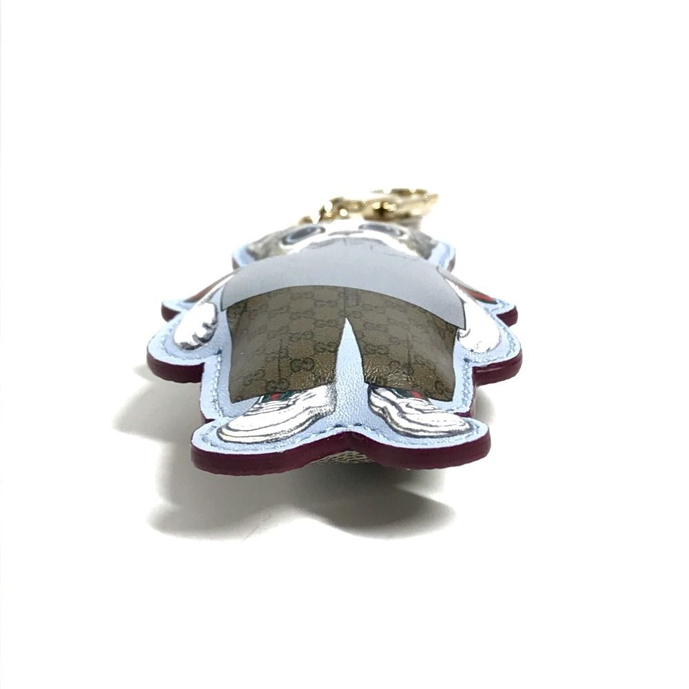 Gucci Key Holder Boris Cat Key Charm Cat Yuko Higuchi Collaboration GG Supreme — view 5