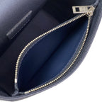 Louis Vuitton Wallet LV Aerogram Fast Line Wearable Blue Marine on Chain — view 5