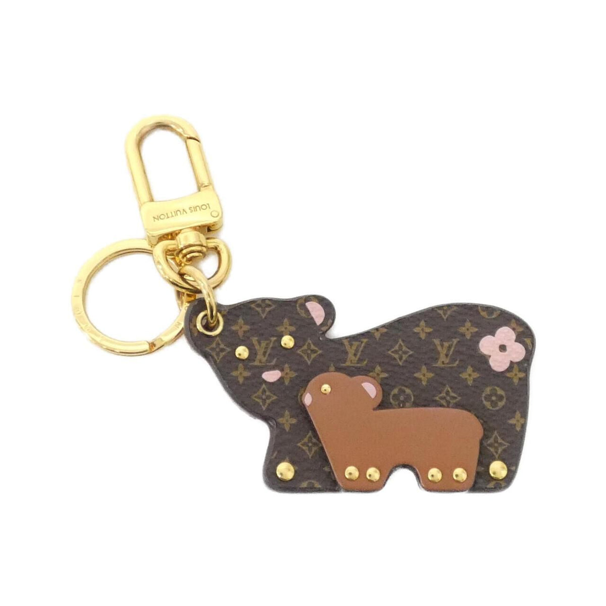 Louis Vuitton Porte Cles Mum&baby Bear Key Ring Key Holder