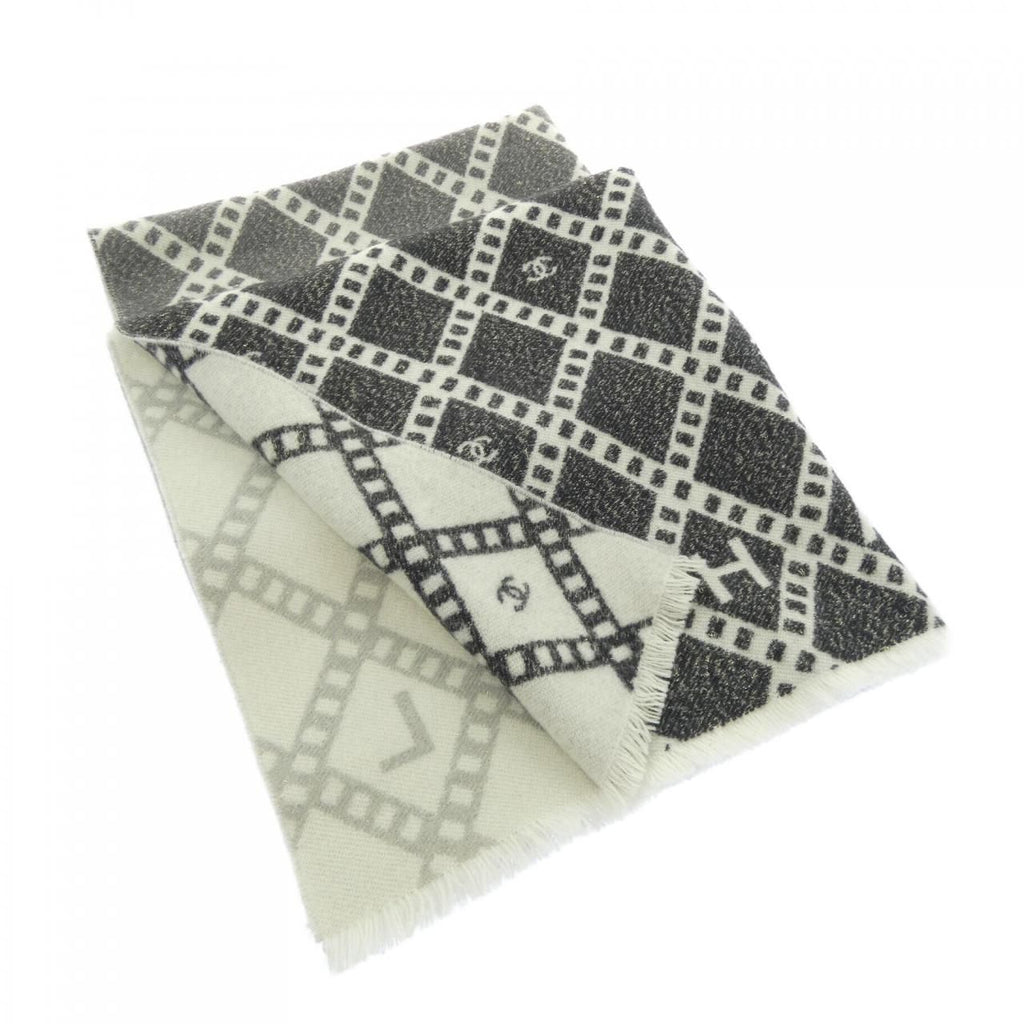 Chanel Stole Scarf Black