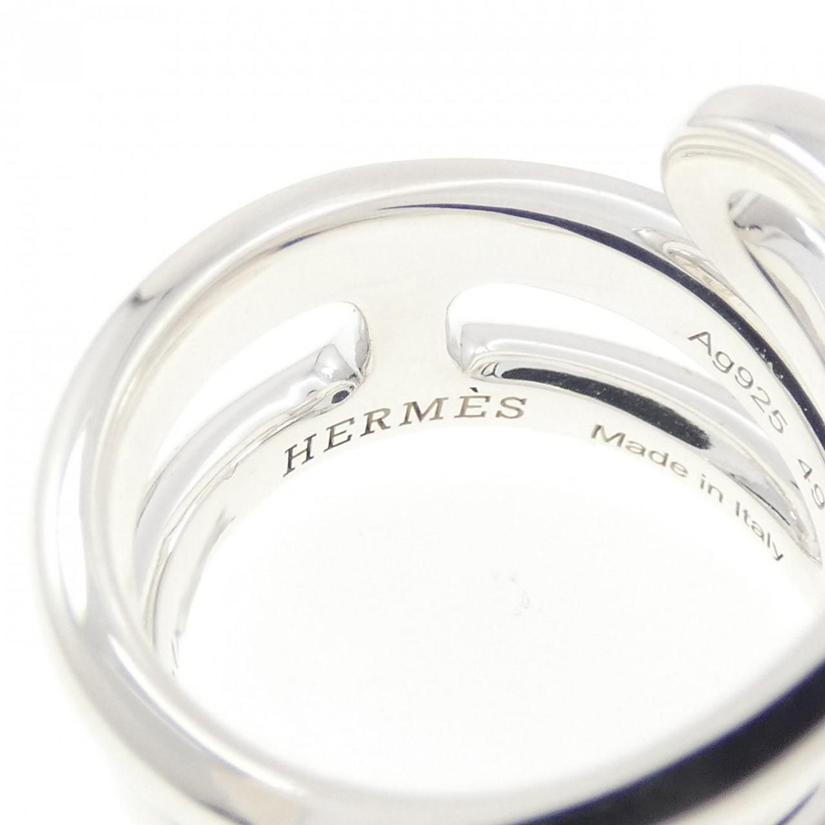 Hermes Chaine D'ancre Punk Ring — view 4