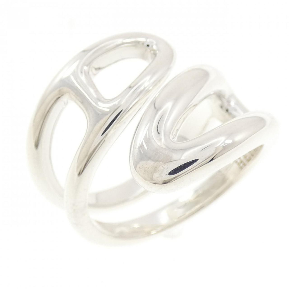 Hermes Chaine D'ancre Punk Ring