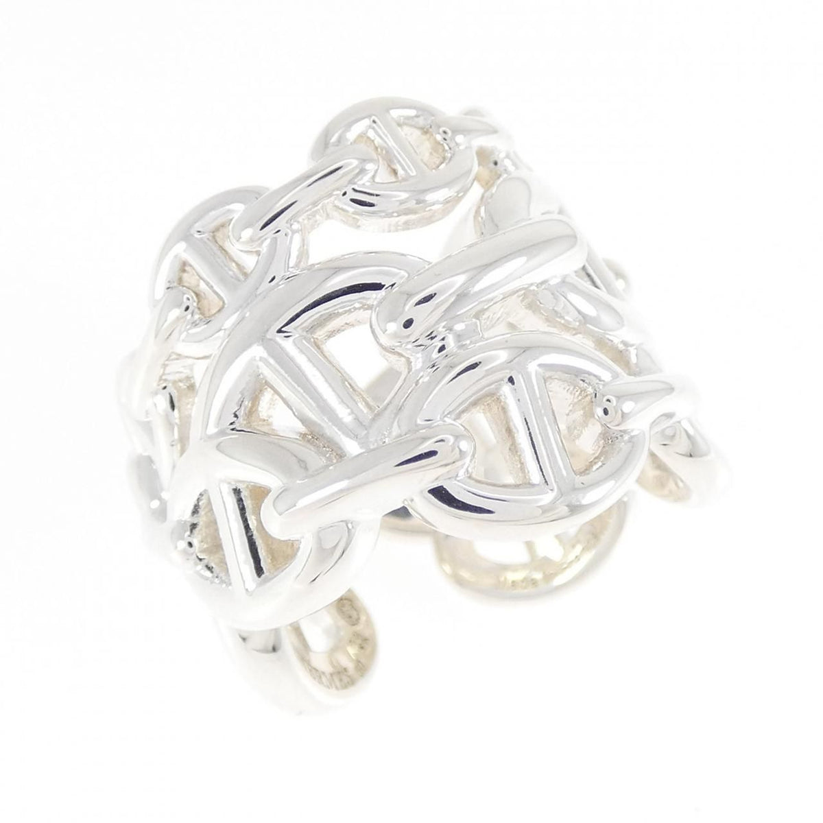 Hermes Chaine D'ancre Enchainee Ring