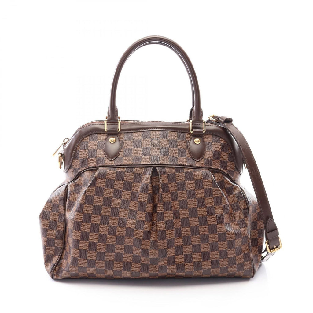 Louis Vuitton Handbag Trevi GM Damier Ebene Leather