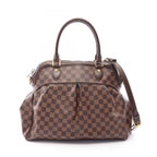 Louis Vuitton Handbag Trevi GM Damier Ebene Leather