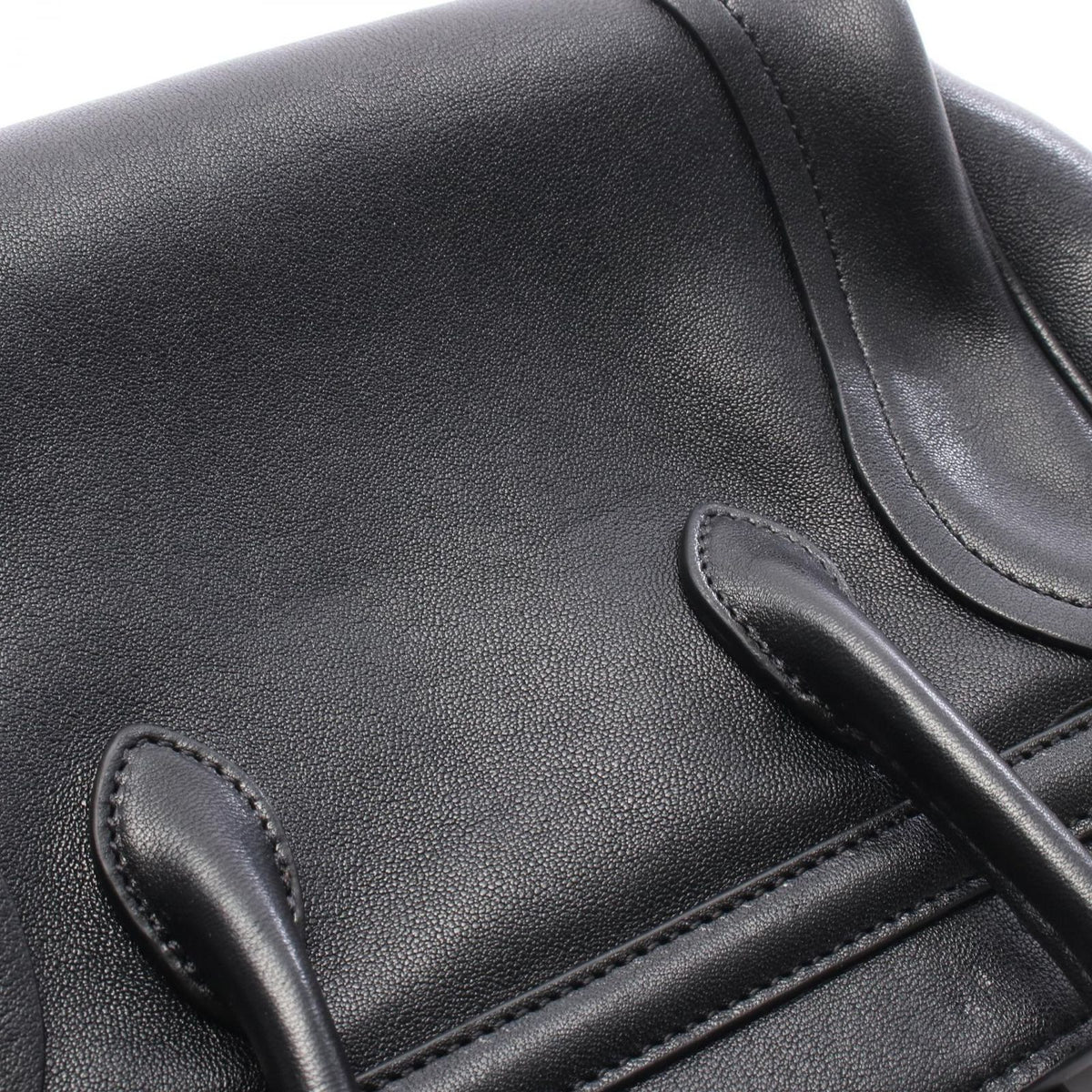Celine Handbag Little Luggage Black Leather — view 6