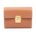 Hermes Trifold Wallet Charniere Compact Gold
