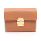 Hermes Trifold Wallet Charniere Compact Gold