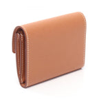 Hermes Trifold Wallet Charniere Compact Gold — view 2