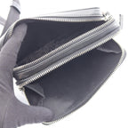 Dior Shoulder Bag Oblique Galaxy Black Leather — view 3