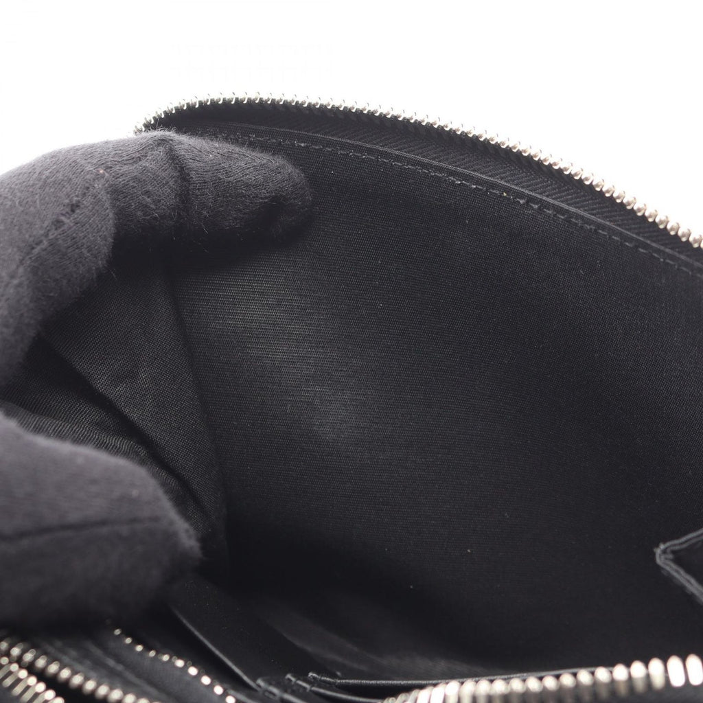 Dior Shoulder Bag Oblique Galaxy Black Leather — view 5