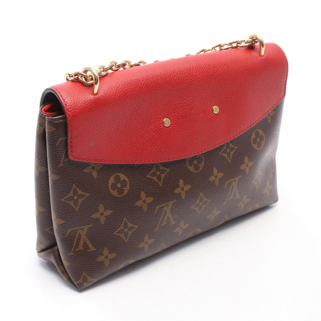 Louis Vuitton Shoulder Bag Saint Placide Cerise Leather — view 2