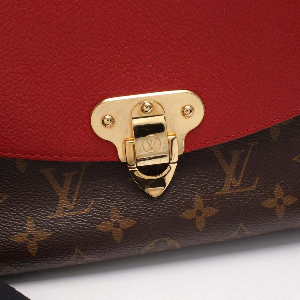 Louis Vuitton Shoulder Bag Saint Placide Cerise Leather — view 6
