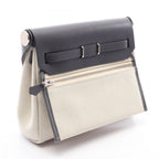 Hermes Shoulder Bag Herbag Zip Mini Ecru Ardoise — view 2