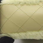Chanel Shoulder Bag 2.55 Quilted Mademoiselle Chain Apple Green Lambskin Mini — view 8