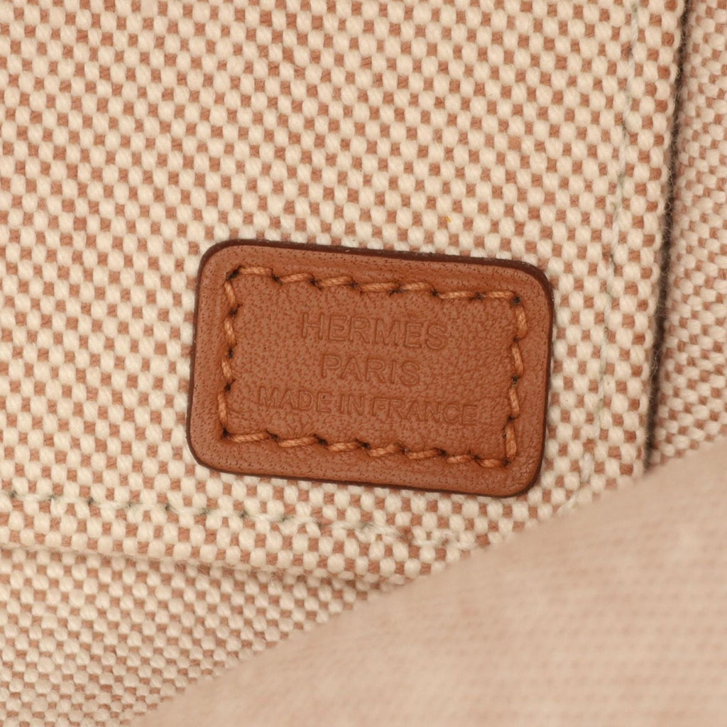 Hermes Tote Bag Steeple 28 Ecru Gold Cuible Lime Beige — view 4