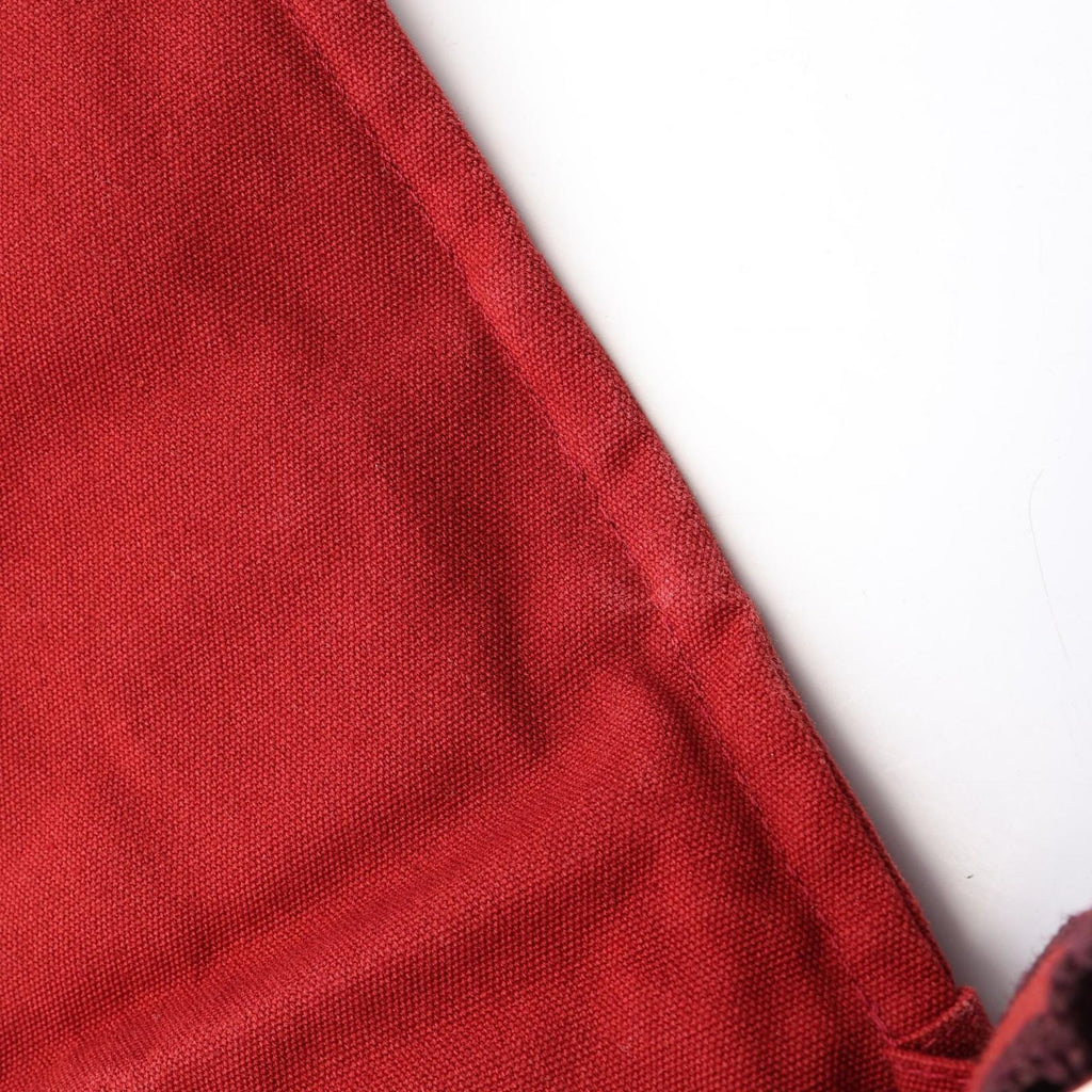 Hermes Shoulder Bag Fourre Tout Besace PM Bordeaux Canvas — view 5