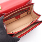 Gucci Handbag Queen Margaret 2-Way Red Navy Ivory Leather GG Supreme — view 3