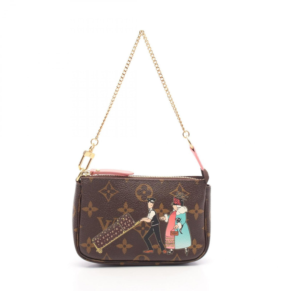Louis Vuitton Handbag Mini Pochette Accessoires Monogram Porter Line