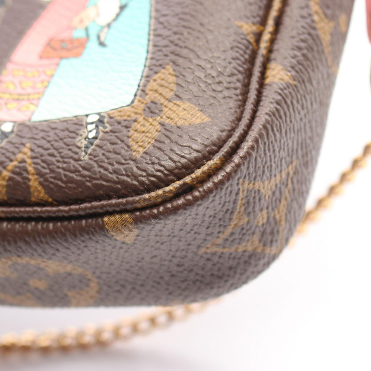 Louis Vuitton Handbag Mini Pochette Accessoires Monogram Porter Line — view 6