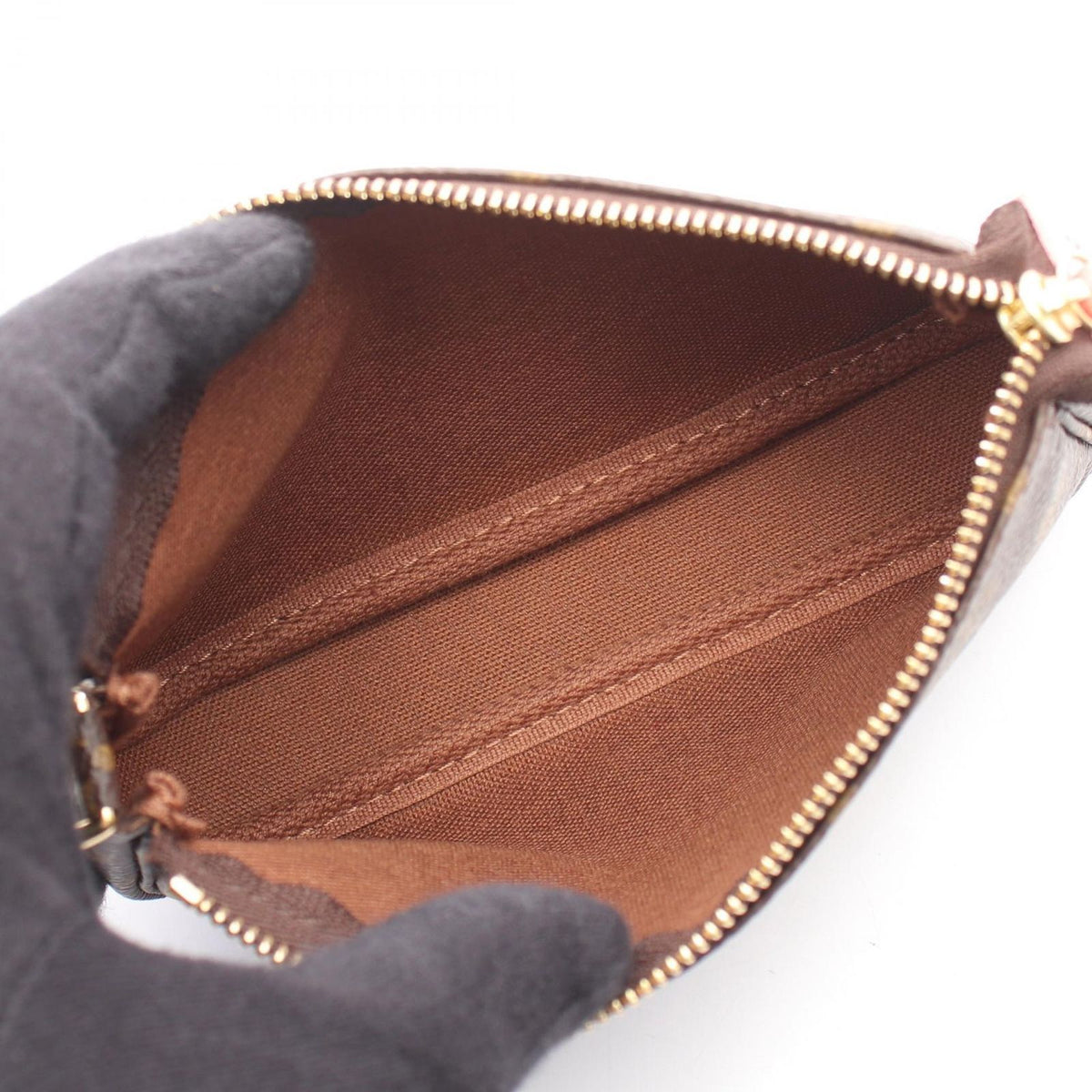 Louis Vuitton Handbag Mini Pochette Accessoires Monogram Porter Line — view 3