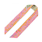 Hermes Scarf Twilly Pantin City Ribbon Silk — view 3