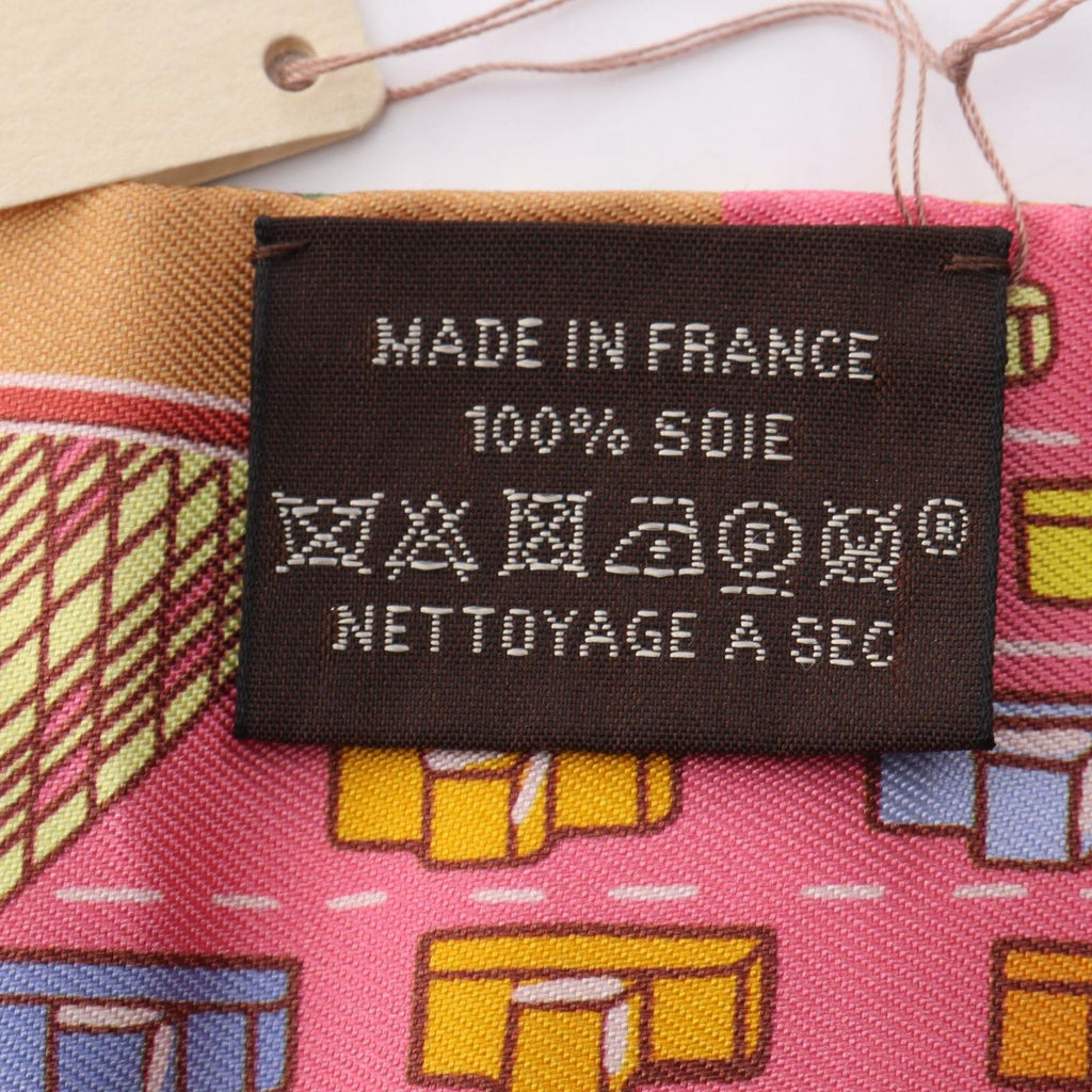 Hermes Scarf Twilly Pantin City Ribbon Silk — view 5