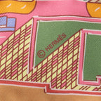 Hermes Scarf Twilly Pantin City Ribbon Silk — view 4
