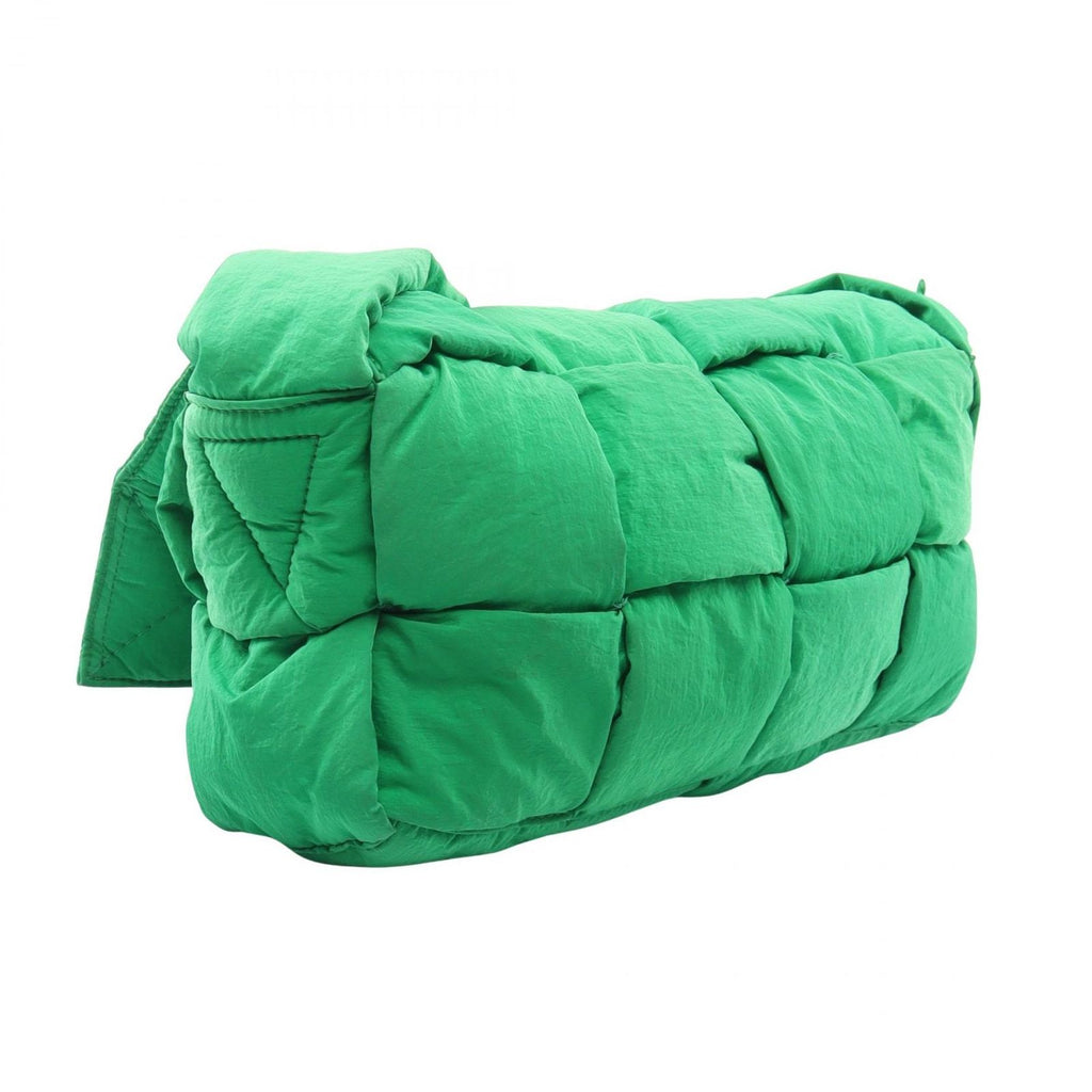 Bottega Veneta Shoulder Bag Padded Tech Cassette Green Nylon — view 2