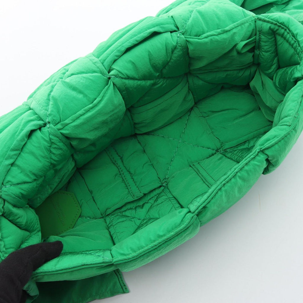 Bottega Veneta Shoulder Bag Padded Tech Cassette Green Nylon — view 3